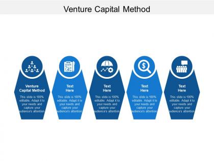 Venture capital method ppt powerpoint presentation portfolio infographic template cpb