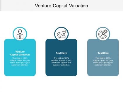 Venture capital valuation ppt powerpoint presentation gallery brochure cpb