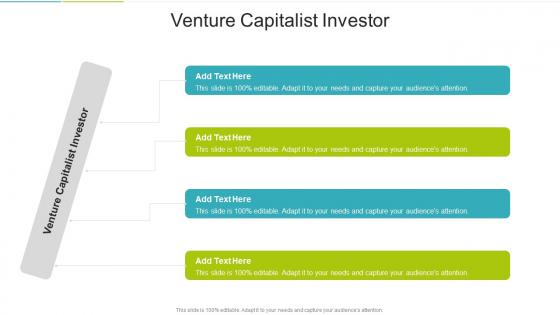 Venture Capitalist Investor In Powerpoint And Google Slides Cpb