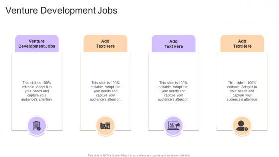 Venture Development Jobs In Powerpoint And Google Slides Cpb