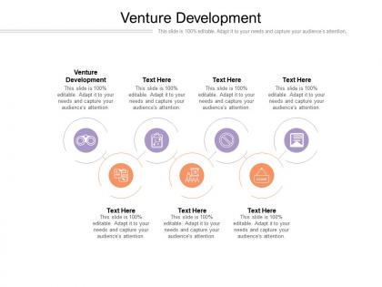 Venture development ppt powerpoint presentation infographic template graphics tutorials cpb