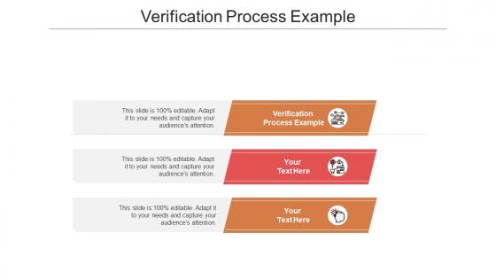 Verification process example ppt powerpoint presentation pictures file formats cpb