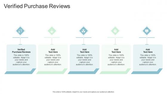 Verified Purchase Reviews In Powerpoint And Google Slides Cpb