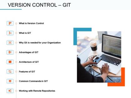Version control git repositories ppt powerpoint presentation inspiration