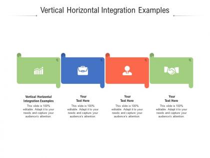 Vertical horizontal integration examples ppt powerpoint presentation slides design inspiration cpb