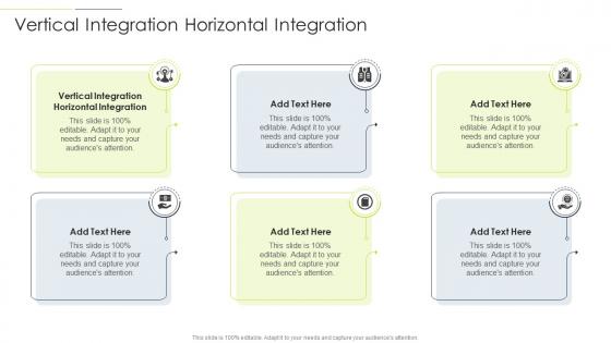 Vertical Integration Horizontal Integration In Powerpoint And Google Slides Cpb