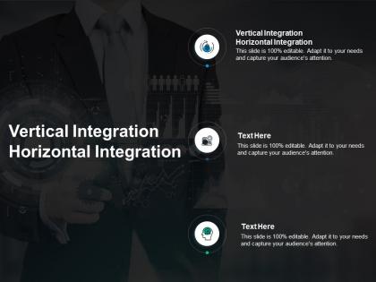 Vertical integration horizontal integration ppt powerpoint presentation slide cpb