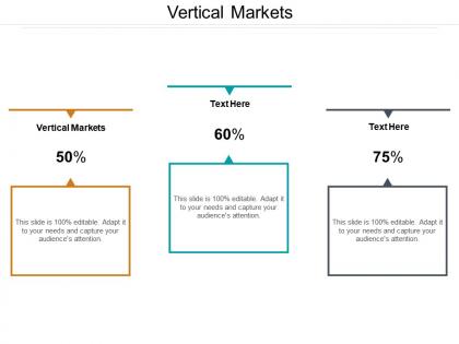 Vertical markets ppt powerpoint presentation pictures graphics example cpb