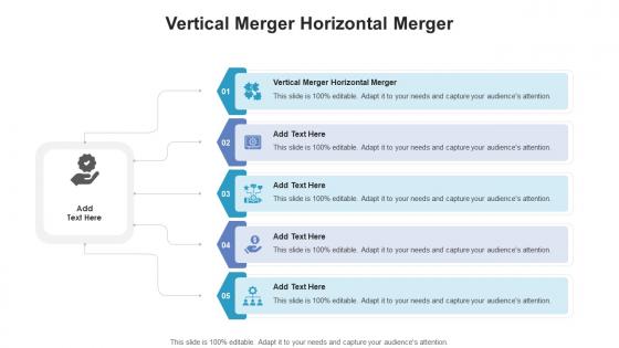 Vertical Merger Horizontal Merger In Powerpoint And Google Slides Cpb