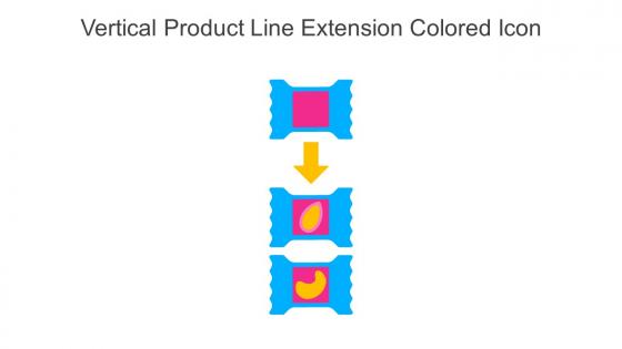 Vertical Product Line Extension Colored Icon Icon In Powerpoint Pptx Png And Editable Eps Format