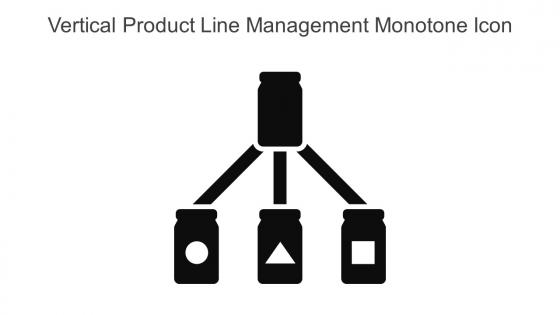 Vertical Product Line Management Monotone Icon Icon In Powerpoint Pptx Png And Editable Eps Format