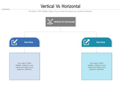 Vertical vs horizontal ppt powerpoint presentation portfolio slide cpb