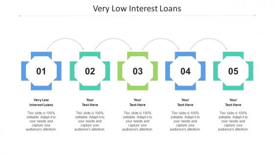 Very Low Interest Loans Ppt Powerpoint Presentation Styles Graphics Template Cpb
