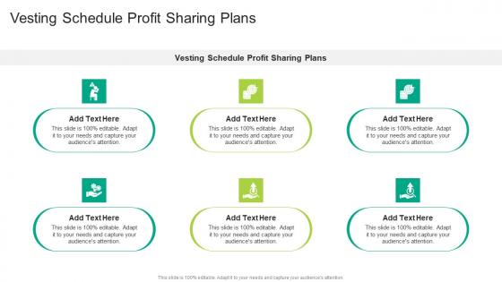 Vesting Schedule Profit Sharing Plans In Powerpoint And Google Slides Cpb