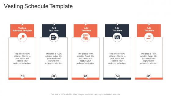 Vesting Schedule Template In Powerpoint And Google Slides Cpb
