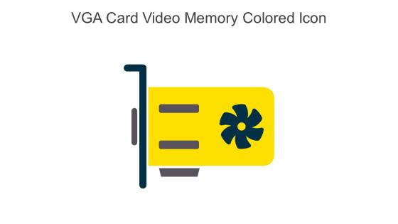 VGA Card Video Memory Colored Icon In Powerpoint Pptx Png And Editable Eps Format