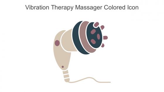 Vibration Therapy Massager Colored Icon In Powerpoint Pptx Png And Editable Eps Format