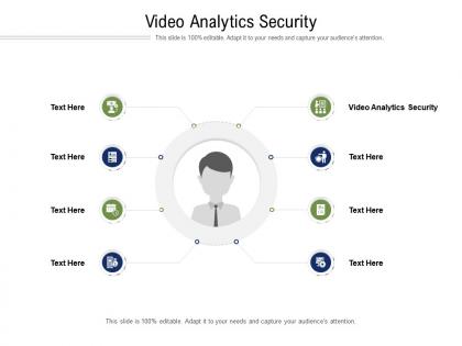 Video analytics security ppt powerpoint presentation layouts rules cpb