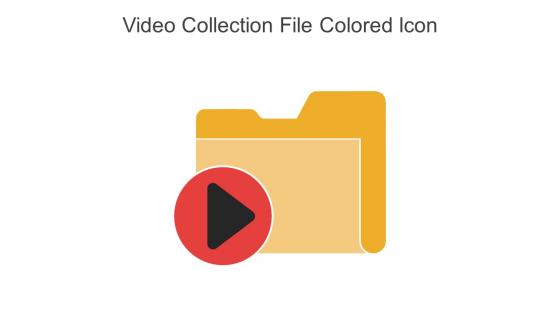 Video Collection File Colored Icon In Powerpoint Pptx Png And Editable Eps Format