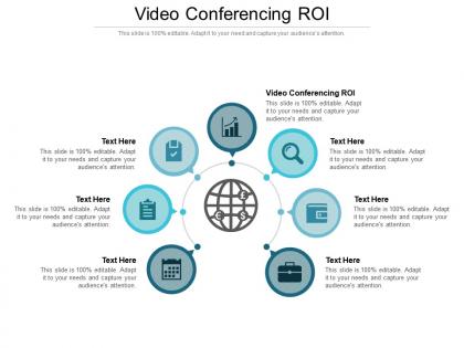 Video conferencing roi ppt powerpoint presentation gallery guidelines cpb