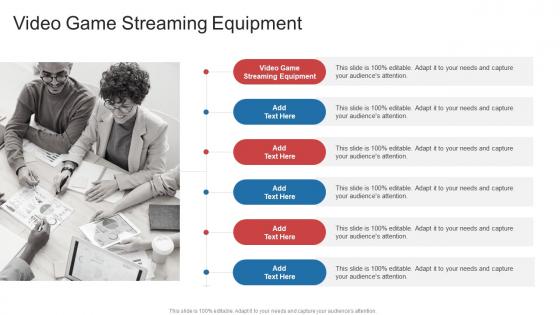 Video Game Streaming Equipment In Powerpoint And Google Slides Cpb