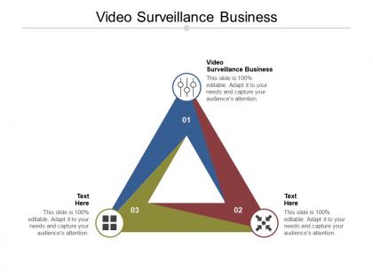 Video surveillance business ppt powerpoint presentation icon cpb