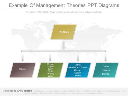 View example of management theories ppt diagrams