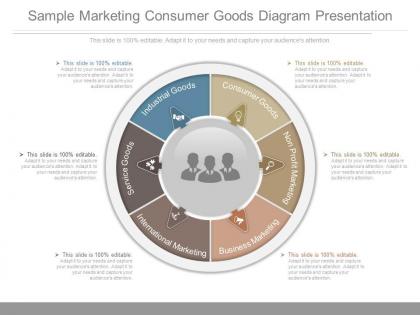View sample marketing consumer goods diagram presentation