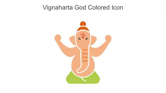 Vignaharta God Colored Icon In Powerpoint Pptx Png And Editable Eps Format