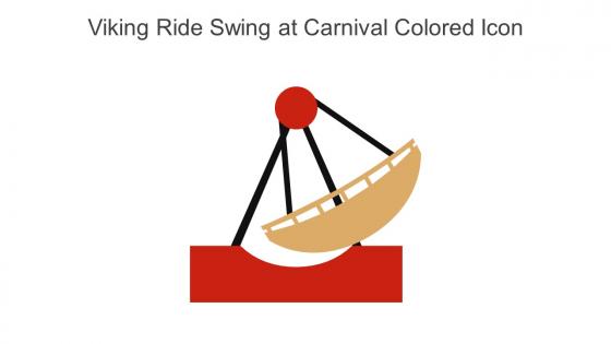 Viking Ride Swing At Carnival Colored Icon In Powerpoint Pptx Png And Editable Eps Format
