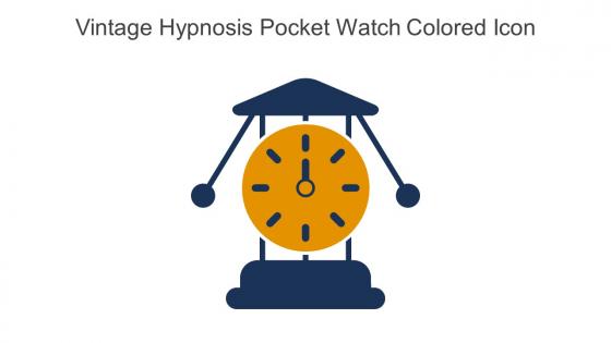 Vintage Hypnosis Pocket Watch Colored Icon In Powerpoint Pptx Png And Editable Eps Format
