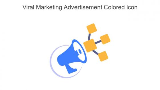 Viral Marketing Advertisement Colored Icon In Powerpoint Pptx Png And Editable Eps Format