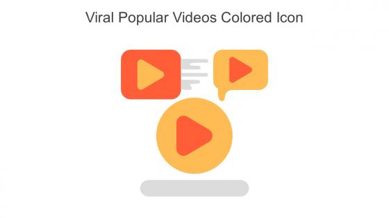 Viral Popular Videos Colored Icon In Powerpoint Pptx Png And Editable Eps Format