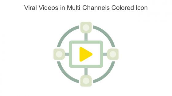 Viral Videos In Multi Channels Colored Icon In Powerpoint Pptx Png And Editable Eps Format