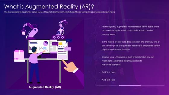Virtual and augmented reality it what is augmented reality ar ppt slides ideas