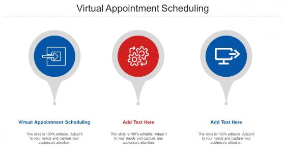 Virtual Appointment Scheduling Ppt Powerpoint Presentation Gallery Slide Cpb
