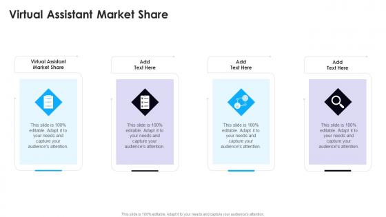 Virtual Assistant Market Share In Powerpoint And Google Slides Cpb
