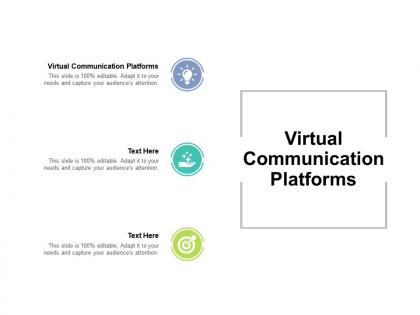 Virtual communication platforms ppt powerpoint presentation outline slide download cpb
