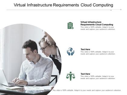 Virtual infrastructure requirements cloud computing ppt powerpoint presentation cpb