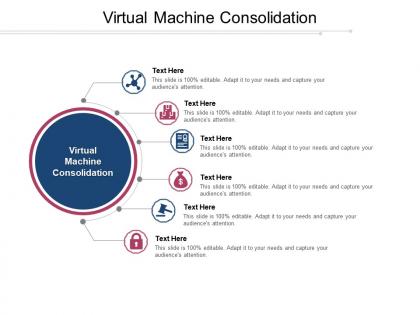 Virtual machine consolidation ppt powerpoint presentation show slide cpb