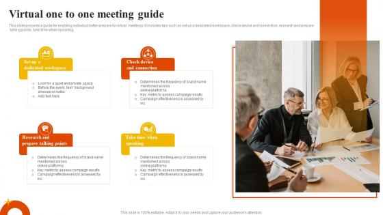 Virtual One To One Meeting Guide