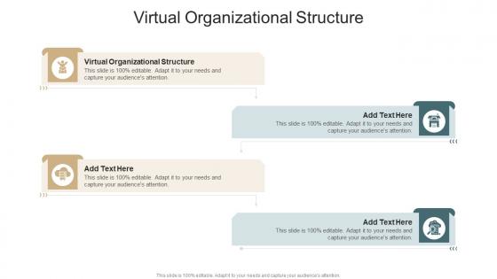 Virtual Organizational Structure In Powerpoint And Google Slides Cpb