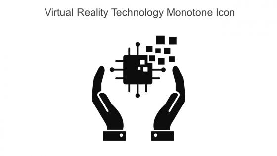 Virtual Reality Technology Monotone Icon In Powerpoint Pptx Png And Editable Eps Format