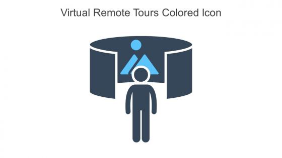 Virtual Remote Tours Colored Icon In Powerpoint Pptx Png And Editable Eps Format