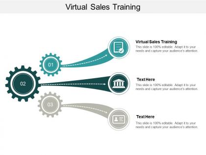 Virtual sales training ppt powerpoint presentation gallery rules cpb