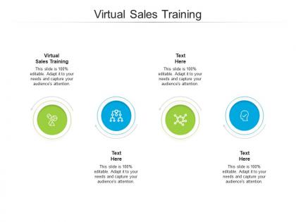 Virtual sales training ppt powerpoint presentation pictures example cpb