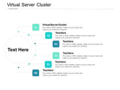 Virtual server cluster ppt powerpoint presentation portfolio slides cpb