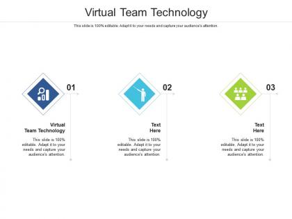Virtual team technology ppt powerpoint presentation professional brochure cpb