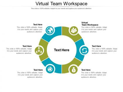 Virtual team workspace ppt powerpoint presentation slides samples cpb