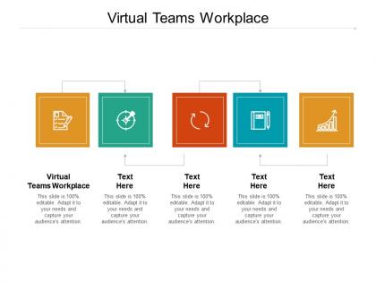 Virtual teams workplace ppt powerpoint presentation infographics gallery cpb